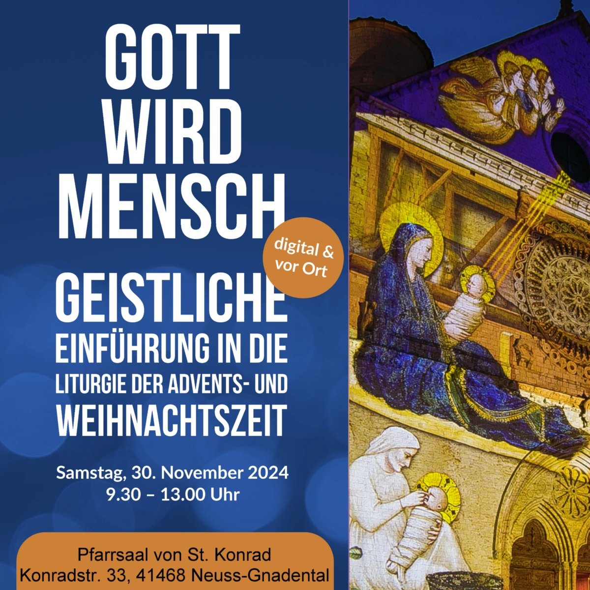 Gott wird Mensch - 3Plakat