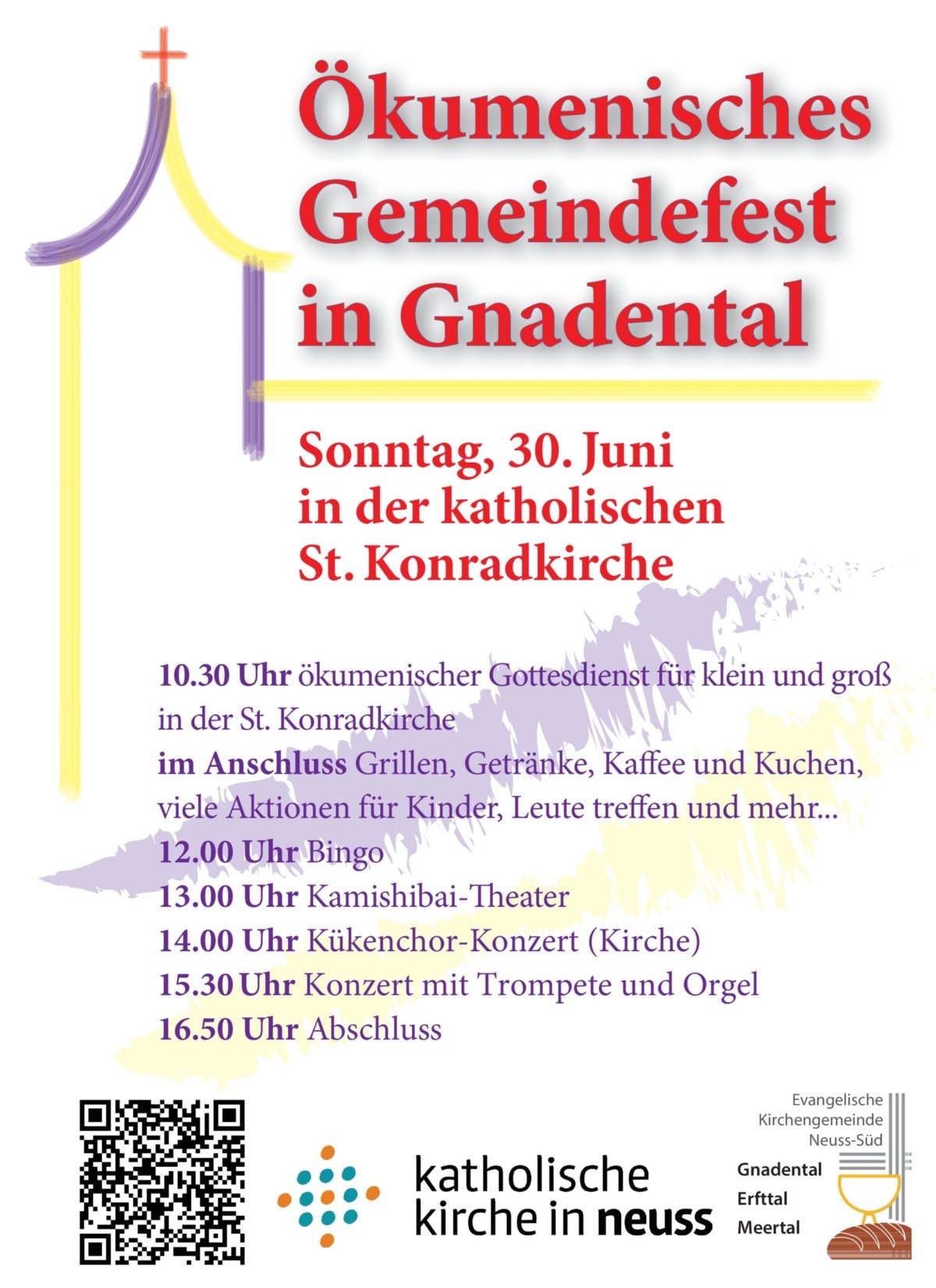 Ökumenisches Gemeindefest in Gnadental am 30.06.2024